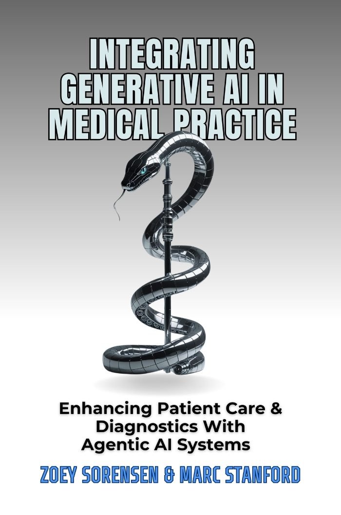 Book cover: Integrating Generative AI in Medical Practice