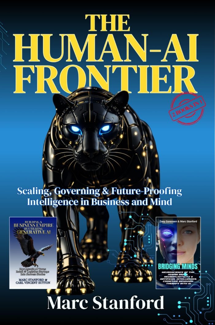 Book cover: The Human-AI Frontier